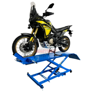 elevador hidráulico y neumático para motocicletas 450 kg delfabro