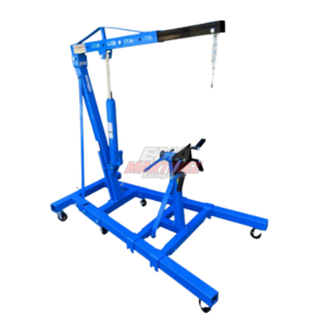 guinche pluma hidráulico – 2 toneladas con banco de motor delfabro