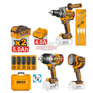kit combo ingco 3 herramientas 20v p20s cosli250882 4 (cod. 13140)