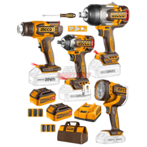 llave de impacto a batería 20v 3/4" 1350nm ingco (cod. 10620)