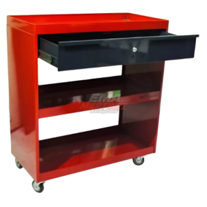 mesa con cajon y estantes – (cod 014)